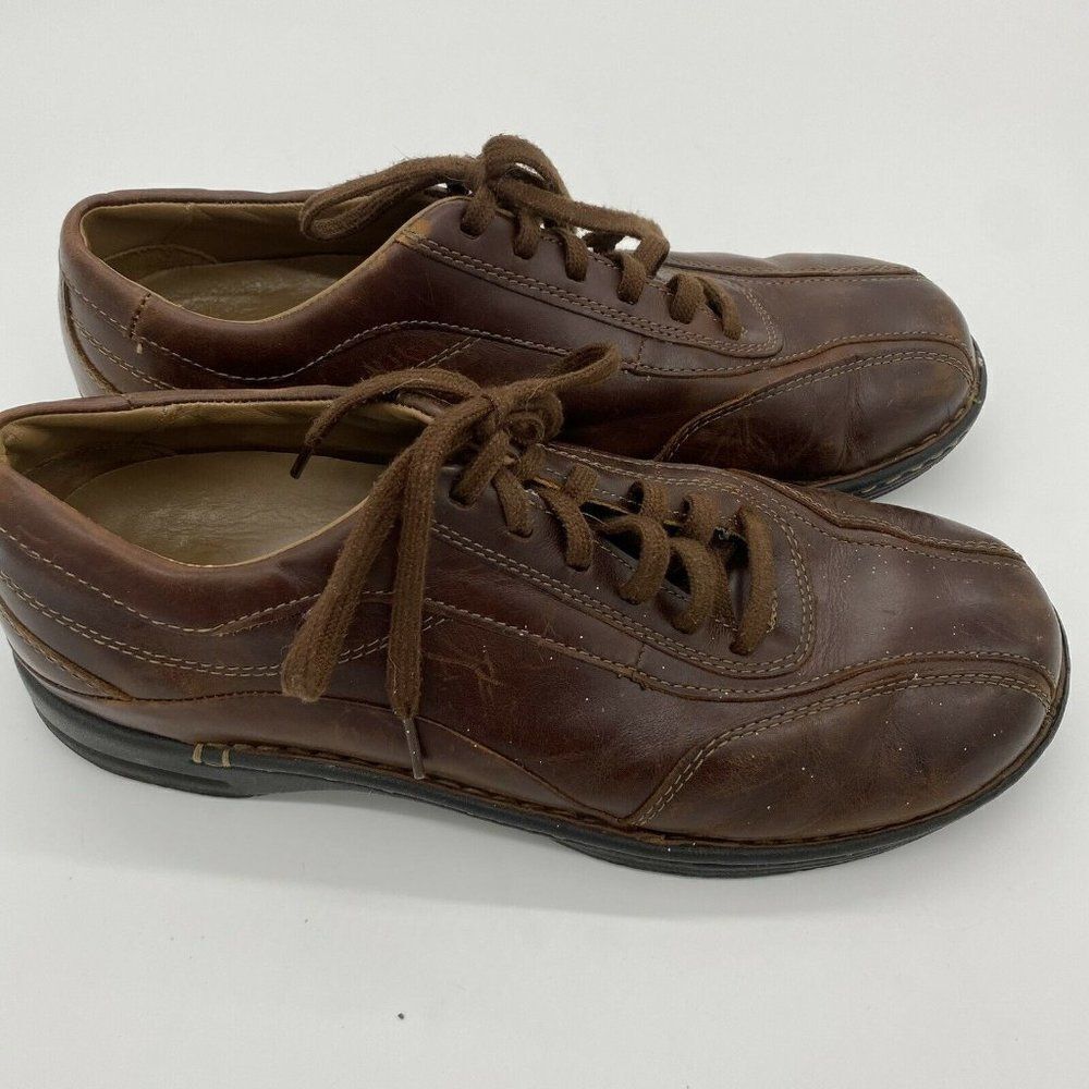 L.L. Bean Shoes Sz 10.5 Brown Derby Oxfords Leather Men